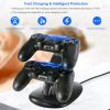 Charging Dock Station Dual Micro USB Charger Stand For PS4 Pro/PS4 Slim Gamepad Controller Handle Charging Station