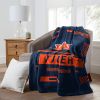 AUBURN OFFICIAL NCAA "Digitize" Raschel Throw Blanket; 60" x 80"