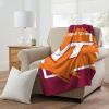 VIRGINIA TECH OFFICIAL NCAA "Halftone" Micro Raschel Throw Blanket; 46" x 60"