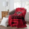 NC STATE OFFICIAL NCAA "Digitize" Raschel Throw Blanket; 60" x 80"