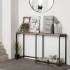 63" Console Table;  Walnut