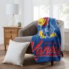 Kansas OFFICIAL NCAA "Signature" Raschel Throw Blanket