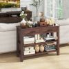 3-tier Console Table with 2 Drawers for Living Room Entryway