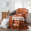 TEXAS OFFICIAL NCAA "Digitize" Raschel Throw Blanket; 60" x 80"