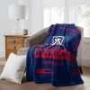 ARIZONA OFFICIAL NCAA "Digitize" Raschel Throw Blanket; 60" x 80"