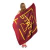 IOWA STATE OFFICIAL NCAA "Halftone" Micro Raschel Throw Blanket; 46" x 60"