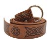 1pc Hot Sale Medieval Celtic Embossed Belt Vintage Knight Ring Belt Stage Props Vintage Wear Belt