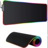 RGB mouse pad sold directly by the manufacturer Large desk pad Game table pad Large game pad Rubber luminous mouse pad